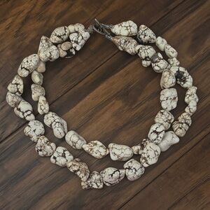 Natural Stone Beaded Necklace